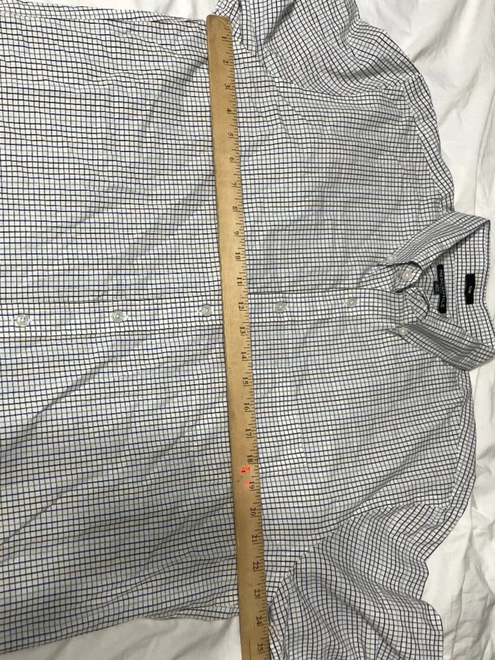 Mens Sz XLT J. Crew Mercantile Flex Slim Long Sleeve Button-Down Plaid Shirt